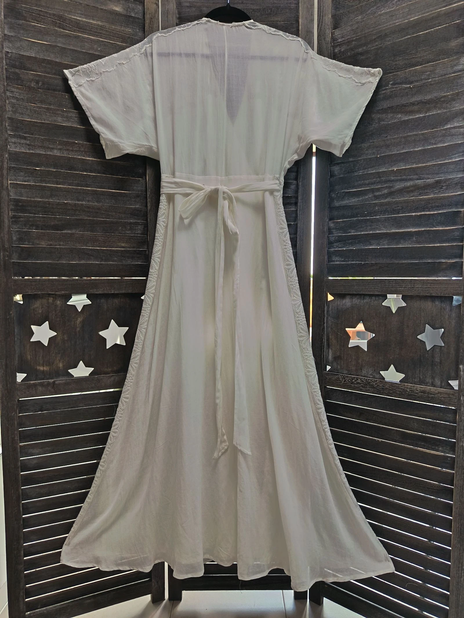 Wit Gebreid Jurkje ♡ ZARA * Maat L – photo 4